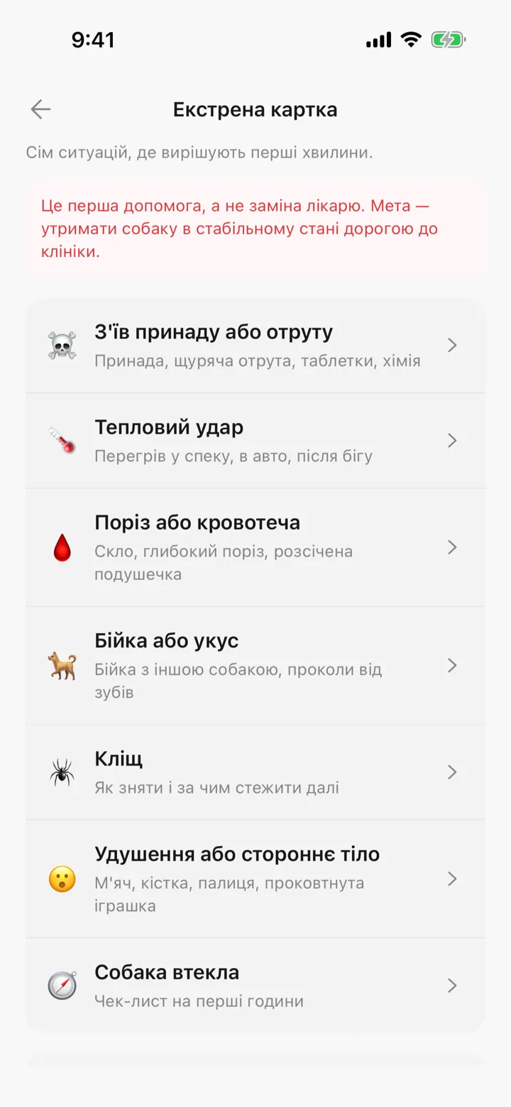 Экстренная карточка Tailomi: семь инструкций первой помощи и ближайшие круглосуточные клиники